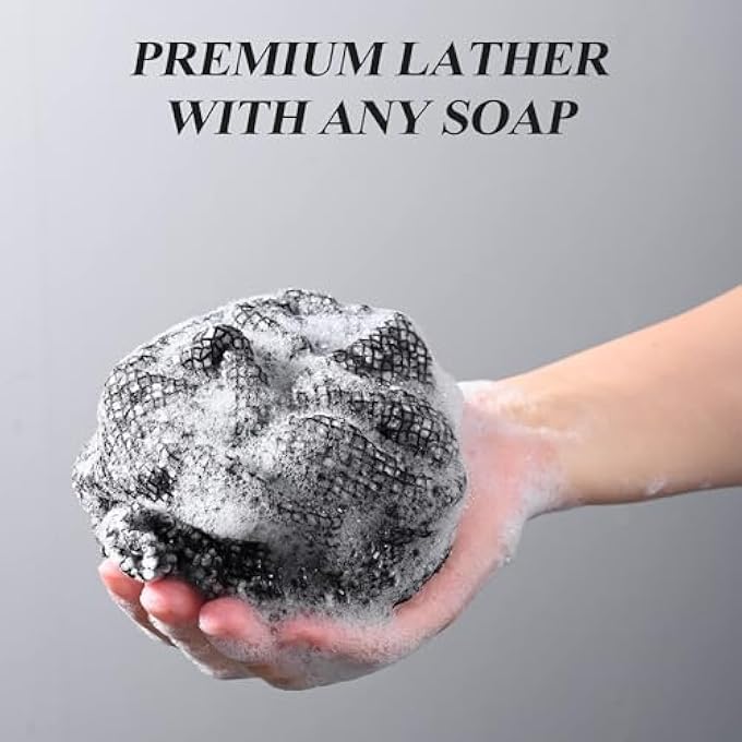 Bukela Exfoliating Washcloth Towel, Bathing Wash Cloth Towel for Shower Bath, Asian Exfoliating Washcloth for Skin, Body Scrubber, Men, Women (2 PCS) - Image 2